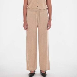 Paper Label Casual Wool Blend Pants